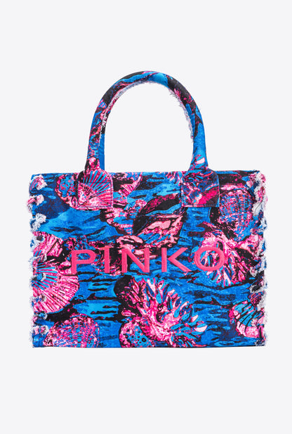 PINKO BORSA SHOPPER BEACH