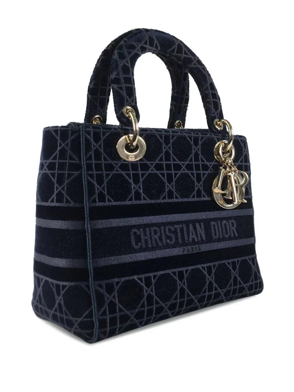 Christian Dior Pre-Owned Borsa a mano Cannage Lady D-Lite two-way Pre-owned