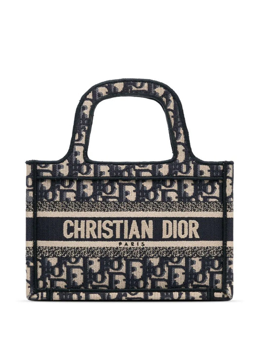 Christian Dior Pre-Owned Borsa tote Oblique Book mini 2019