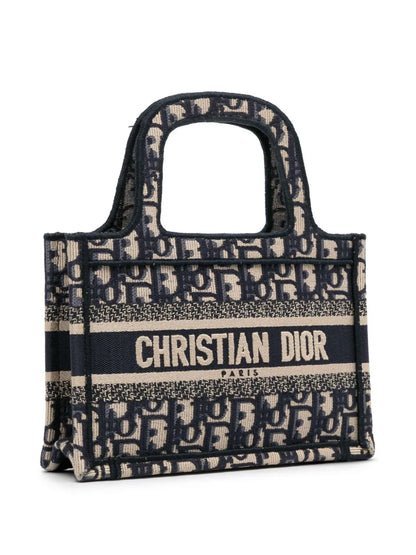 Christian Dior Pre-Owned Borsa tote Oblique Book mini 2019