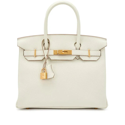 HERMÈS MUSHROOM TOGO BIRKIN 30 GOLD HARDWARE, 2023