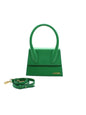 BORSA JACQUEMUS LE GRAND CHIQUITO IN PELLE VERDE